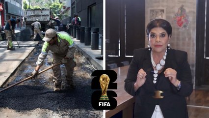 Clara Brugada hace importante promesa gracias al Mundial 2026: repavimentación de la CDMX