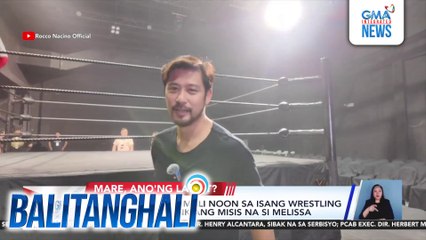 Rocco Nacino, sumali noon sa isang wrestling match para-iprank ang misis na si Melissa | Balitanghali