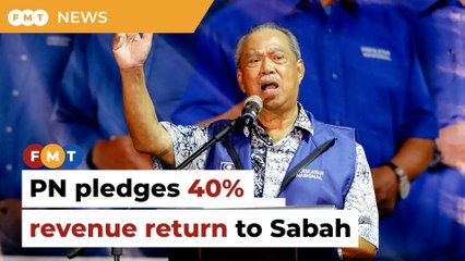 PN pledges 40% revenue return to Sabah in upcoming manifesto