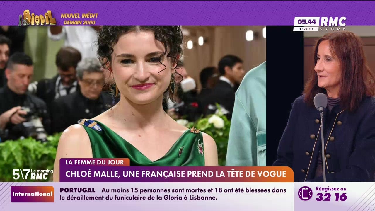Le Portrait de Virginie Phulpin : Chloé Malle, une française prend la tête de Vogue - 04/09