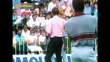 Martin Crowe’s Elegant 53 vs West Indies | Auckland 1987