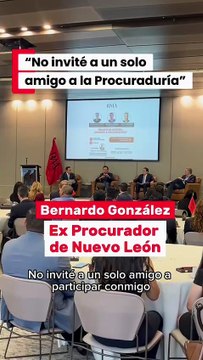 Foro de seguridad en San Pedro: ex Procurador Bernardo González resalta independencia en la Procuraduría de Nuevo León