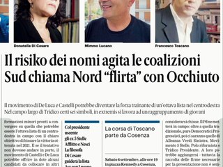 rassegna stampa calabria 4 settembre