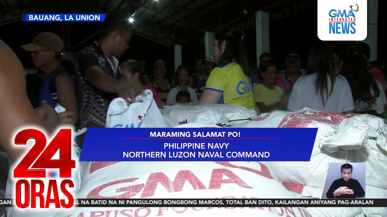 Kapusong Totoo | GMA Kapuso Foundation naghatid ng tulong sa mga naapektuhan ng bagyong Emong sa Pangasinan at La Union | 24 Oras