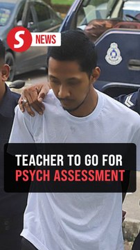 Court orders teacher who slashed wife to psych evaluation