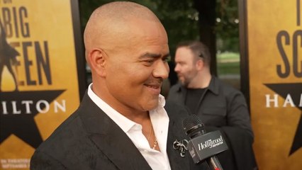 Christopher Jackson is Filled With "a Lot of Gratitude" Celebrating 10 Years of 'Hamilton' | THR Video