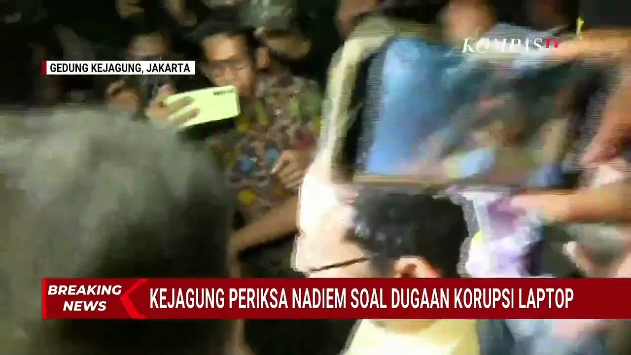 BREAKING NEWS! Nadiem Makarim Jalani Pemeriksaan Ketiga Kejagung Dugaan Korupsi Laptop Chromebook