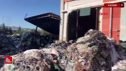 Kayseri’de tekstil fabrikasındaki yangın 15 saatte kontrol altına alındı