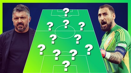 Italia, la probabile formazione per il debutto di Gattuso: dubbio-Maldini