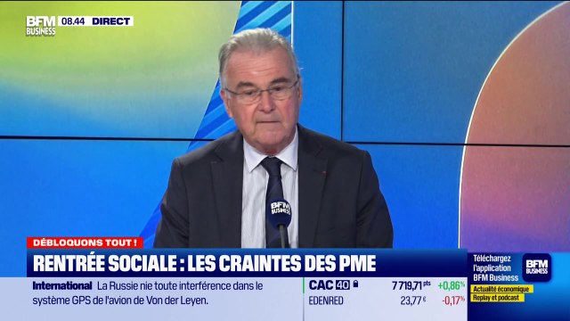 Débloquons tout ! : Rentrée sociale, les craintes des PME ? - 04/09