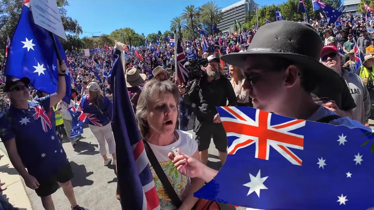 Anti Mass Immigration March, Australia March 2025 Part 2-2  31 Aug 25