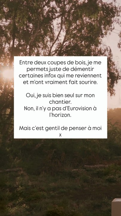 Vianney a pris la parole sur son compte Instagram pour rétablir la vérité sur certaines rumeurs infondées.