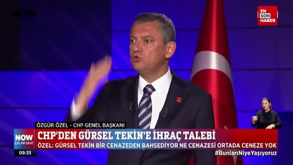 Özgür Özel'den Gürsel Tekin'in randevu talebine ret