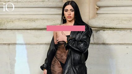 Lourdes Leon Ciccone, la figlia di Madonna (quasi) nuda da Saint Laurent