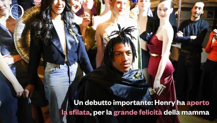 Henry Samuel sulle orme di mamma Heidi Klum: il debutto in passerella a Parigi
