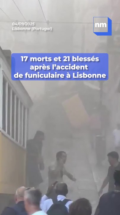 Lisbonne : un nouveau bilan fait état de 17 morts et 21 blessés après l'accident de funiculaire