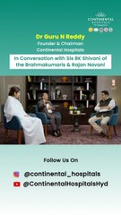 Reason for Coming Back to India_ Dr Guru N Reddy in Conversation with Sister BK Shivani