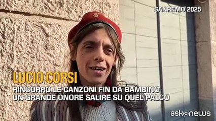 Lucio Corsi debutta a Sanremo 2025 con "Volevo essere un duro"