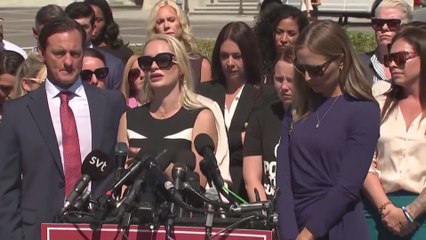 Trump Sends Fighter Jets to Interrupt Epstein Survivor Conference