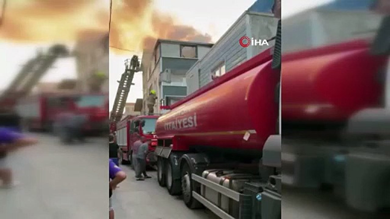 Bursa’da yangın paniği: Babaanne torununu alevlerden böyle kurtardı