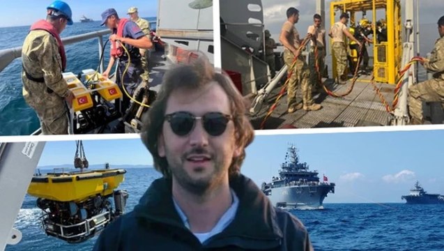 Deniz Kuvvetleri Komutanlığı, Halit Yukay'ın naaşının çıkartılmasına yönelik çalışmaların görüntülerini paylaştı