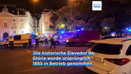 Seilbahn-Unglück in Lissabon: Deutscher Familienvater unter den Toten