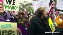 Insediamento Trump, la protesta delle donne in difesa di aborto e minoranze