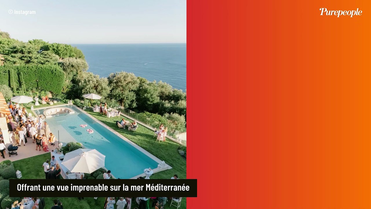 Pour son mariage avec Mathilde, Dylan, le fils de Didier Deschamps, a choisi un joyau luxueux de la Côte d'Azur