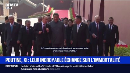 "Atteindre l'immortalité": l'échange surprenant entre Vladimir Poutine et Xi Jinping