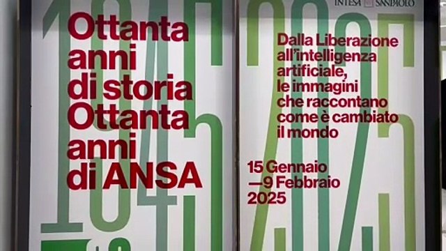 80 anni di Ansa. Il video della mostra a Roma