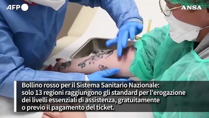 Cure essenziali: bollino rosso in 8 regioni. Promossi Veneto, Calabria e Sardegna