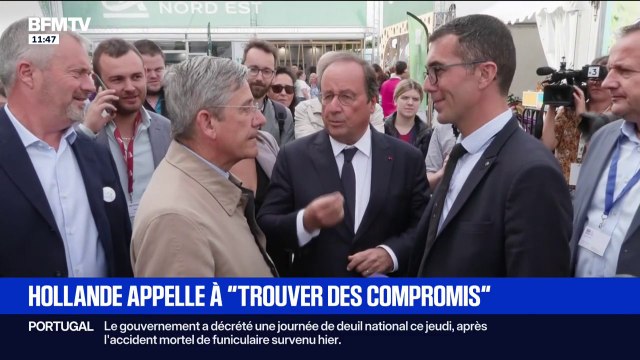 Qu'on trouve les compromis : l'échange entre François Hollande et Charles de Courson sur la question du budget