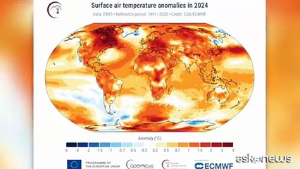 Il 2024 è stato l'anno più caldo mai registrato: superata la soglia di 1,5 gradi