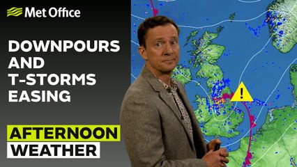 Met Office Afternoon Weather Forecast 04/09/2025 - Some sunny spells