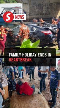 Siblings drown after car plunges into river in Port Dickson