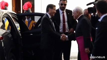 Il presidente israeliano Herzog in Vaticano per incontrare il Papa