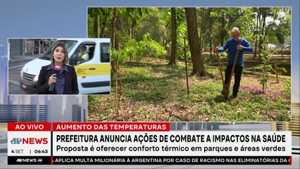 Prefeitura de SP anuncia ações para combater calor extremo