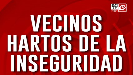 Vecinos de Avellaneda denuncian impresionante ola de robos e inacción policial