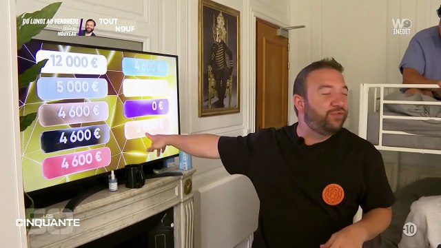 Les Cinquante : John-David défend les violets malgré leur mauvais début d'aventure.