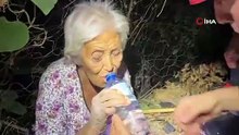 Yaşlı kadın beslediği köpek sayesinde bulundu