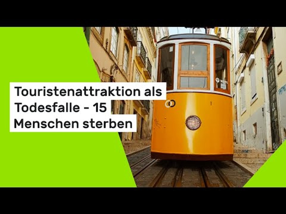 Seilbahn-Unglück in Lissabon: Touristenattraktion als Todesfalle - 15 Menschen sterben