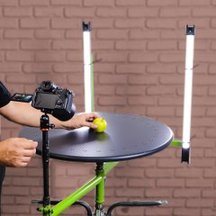 Cool diy video equipment made out of a bicycle