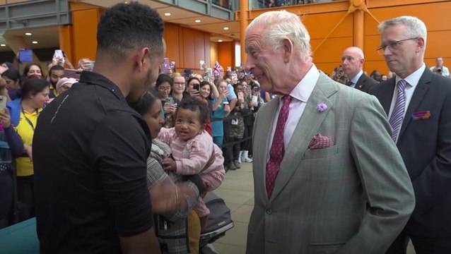 King Charles jokes ‘bits don’t work so well after 70’ during hospital visit