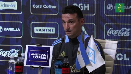 Scaloni y la despedida de Messi en eliminatorias: "Va a ser un partido especial, emotivo"