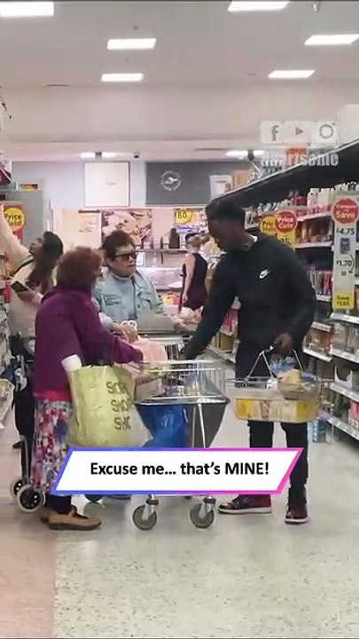 Hilarious Supermarket Prank | Stealing Items from Strangers’ Baskets 😂🛒|| Heartsome 💖