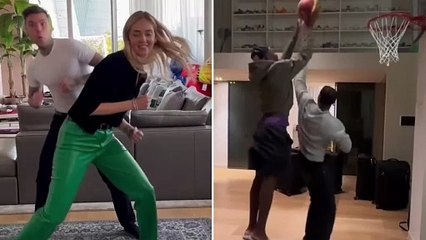 L’ex attico dei Ferragnez a Milano diventa il regno di un calciatore dell'Inter (che ci gioca a basket)