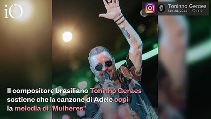 Adele, l'accusa dal Brasile: «La sua "Millon Years Ago" è un plagio»