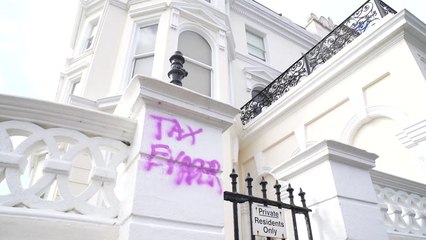 'Tax evader' graffiti daubed outside Deputy PM's Hove flat amid stamp duty storm