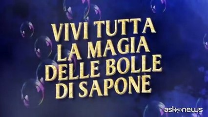 Arriva in tour in Italia il più grande show di bolle di sapone al mondo