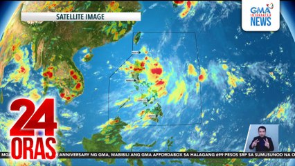 Cloud clusters sa loob at labas ng PAR, binabantayan kung magiging LPA | 24 Oras